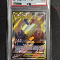 PSA 9 Latios & Latias Tag Team Gx #170 
