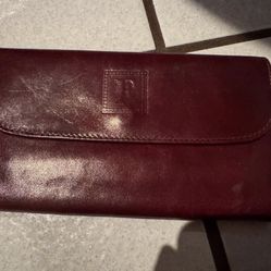 VINTAGE RED GENUINE LEATHER WALLET
