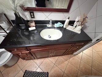 Bathroom Vanity cabinet with sink