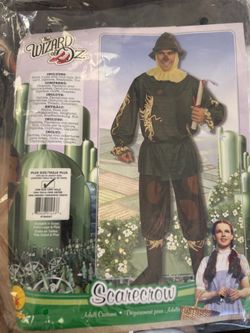Scarecrow Wizard of Oz Costume – Adult Plus Size