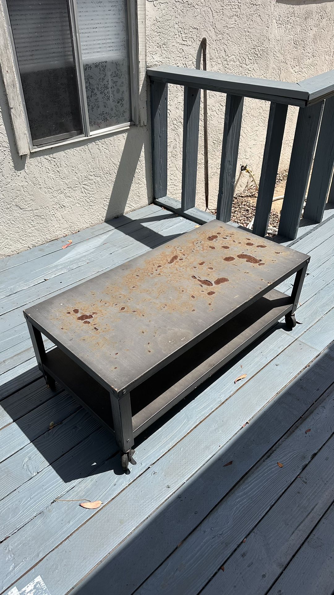 Large Industrial Coffee Table 