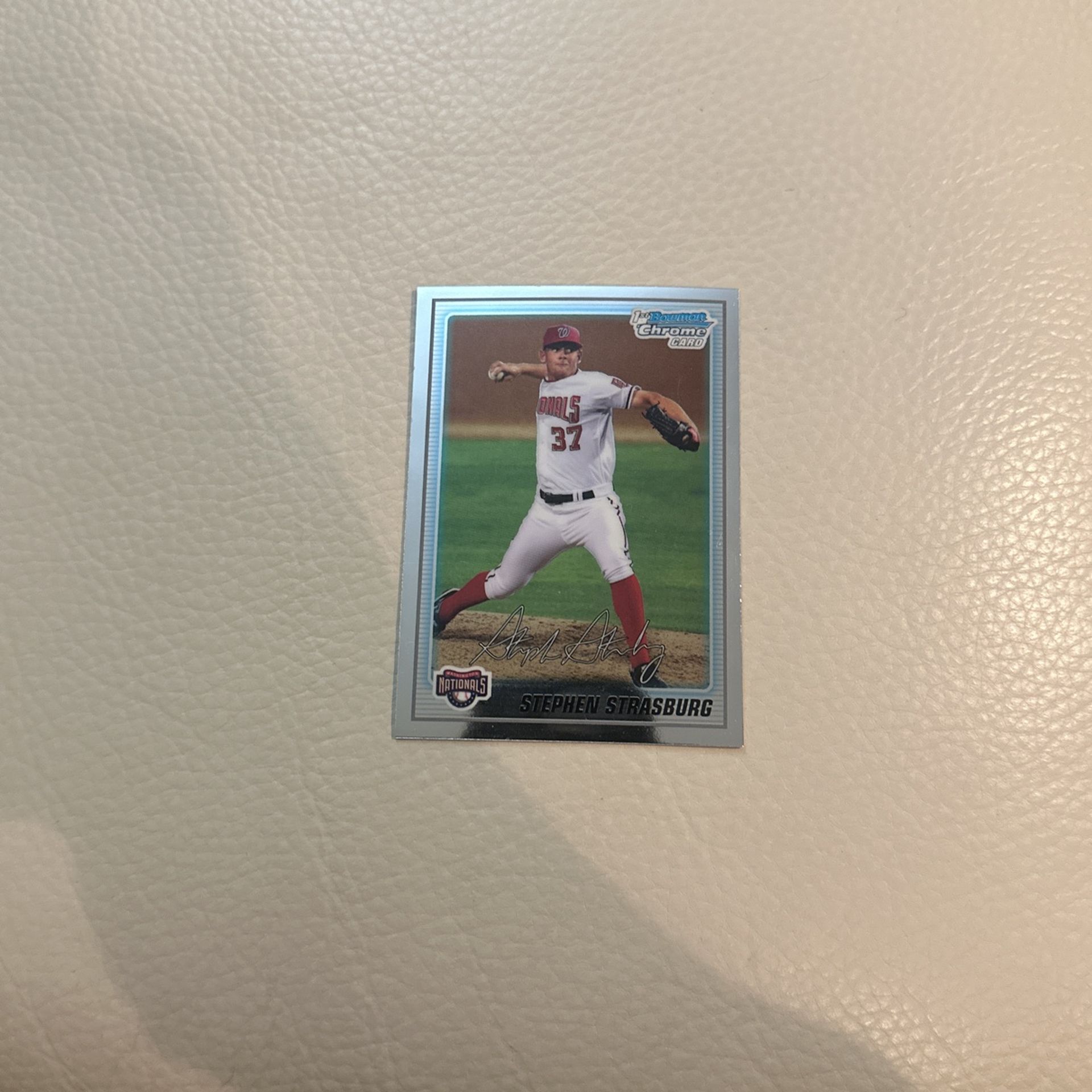 Stephen Strasburg Baseball card 
