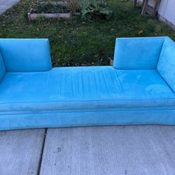 Aqua/Teal Couch