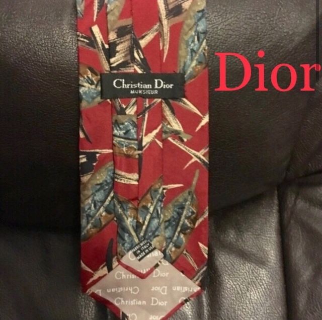 Christian Dior Silk Necktie