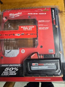 Milwaukee 8.0ah high output battery