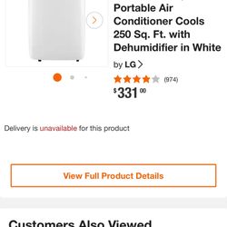 Portable Aire Acondicionado LG 6000btu New