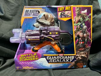 MARVEL ROCKET RACCOON - Big Blastin' Action Figure