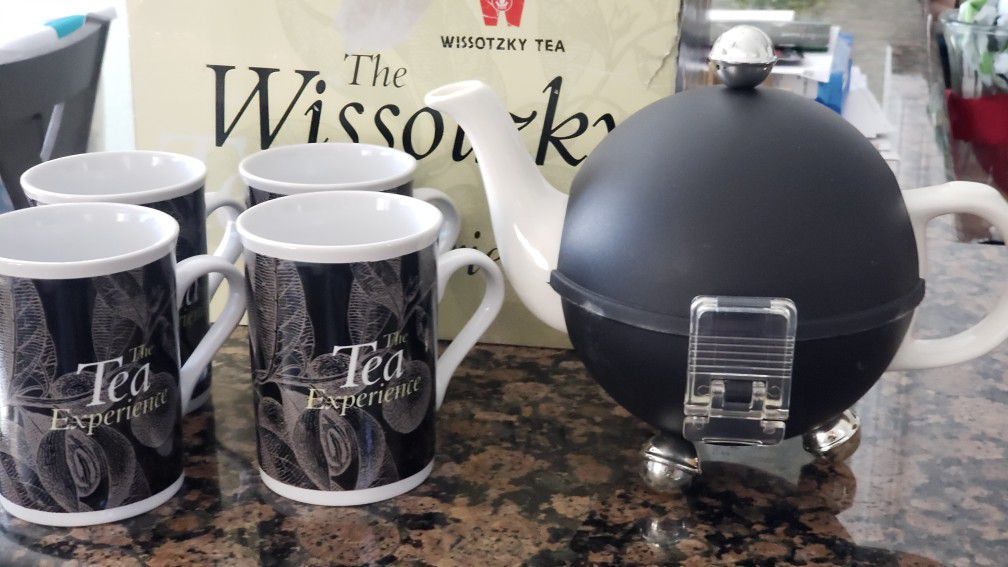 Wissotzky Tea Set New in the box
