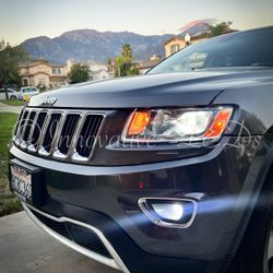 Led Headlights Size 9007 Luces 6000k Bright Glacier White 