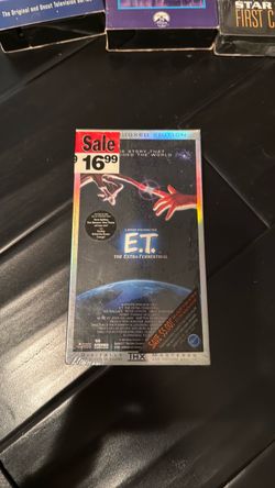 E.T. The Extra-Terrestrial VHS Boxed Edition
