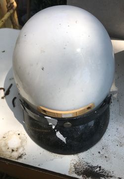 Motorcycle helmet, just needs to be cleaned