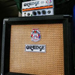 Orange Tiny Terror Head And Cab Combo 