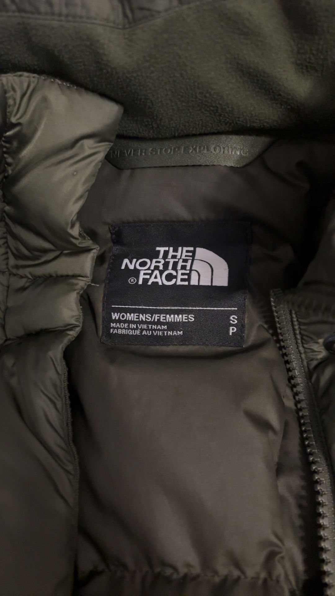 Women’s Long North Face Jacket