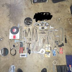 Set Of Used Tools
