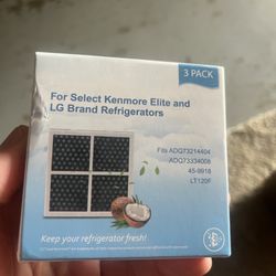 Kenmore 3 Pack of Refrigerator Air Filters