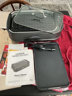 POWER SMOKELESS GRILL POWER SMOKELESS GRILL