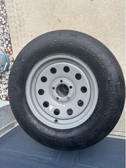 Used Trailer Tire/Rim 205/75/15