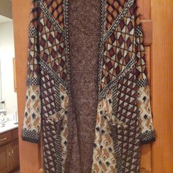 Pre-owned Women's Size M Sweater Coat 