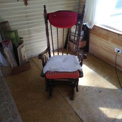 Wooden Rocking Chair