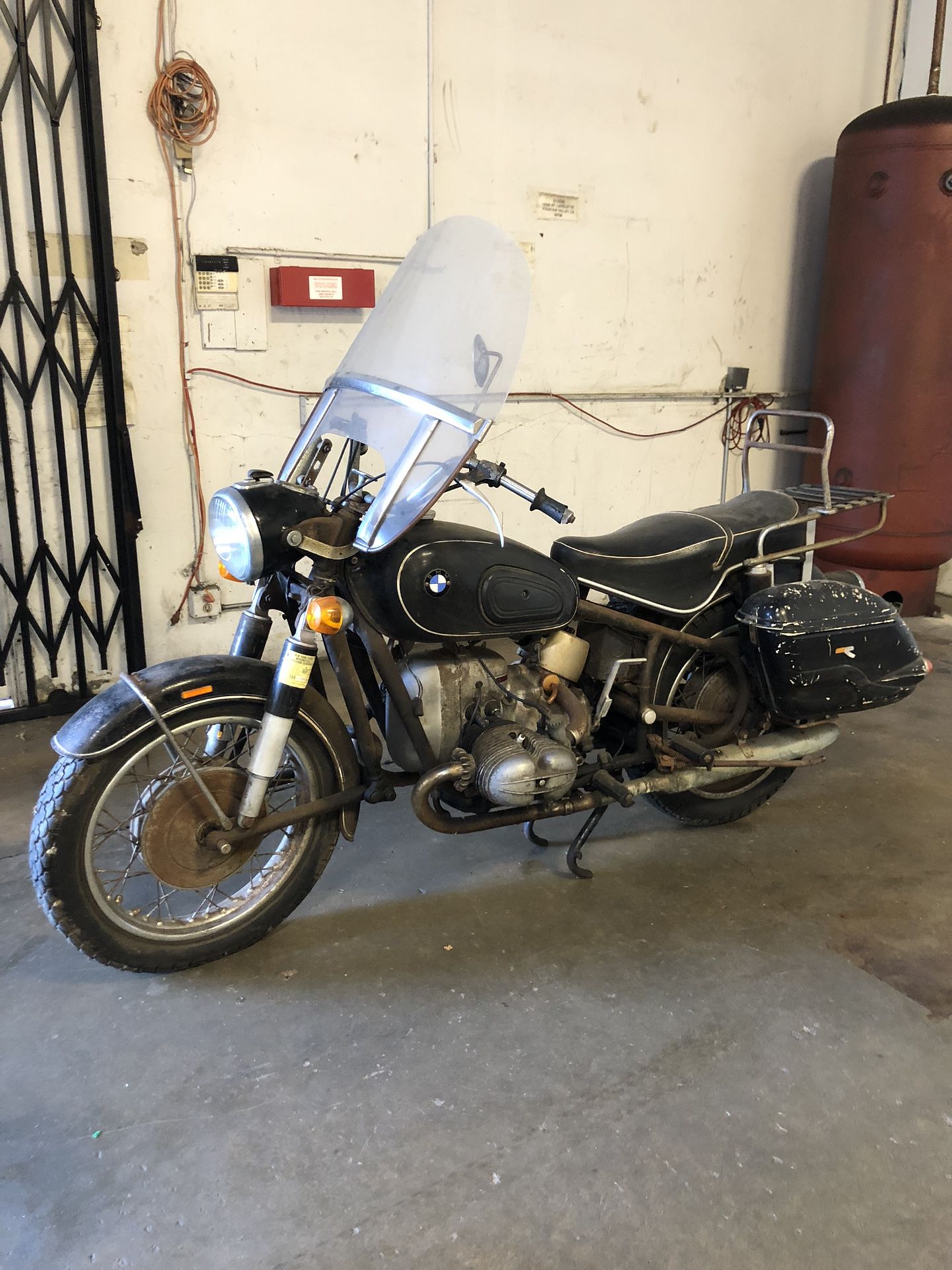 1961 BMW Motorcycle - Black 