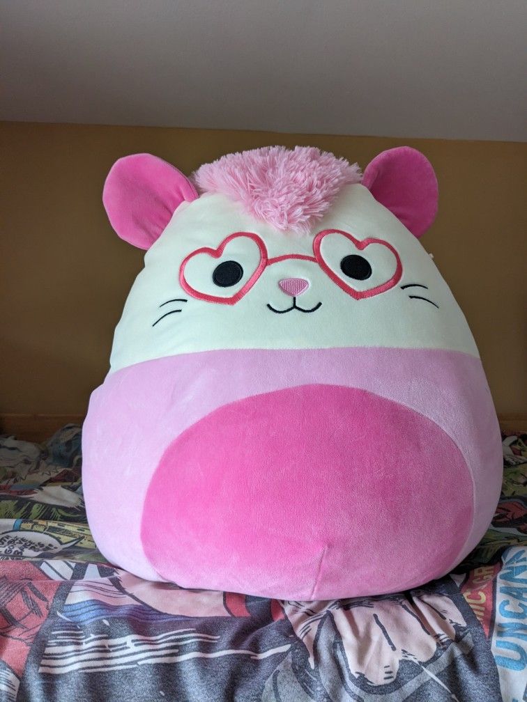 Squishmallow Possum Opossum Valentine's Day Stuffed Animal