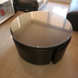 Coffee Table/ottoman/hydrolic Table Top