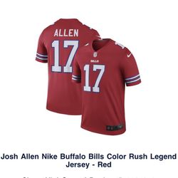 Josh Allen Color Rush 3x Jersey