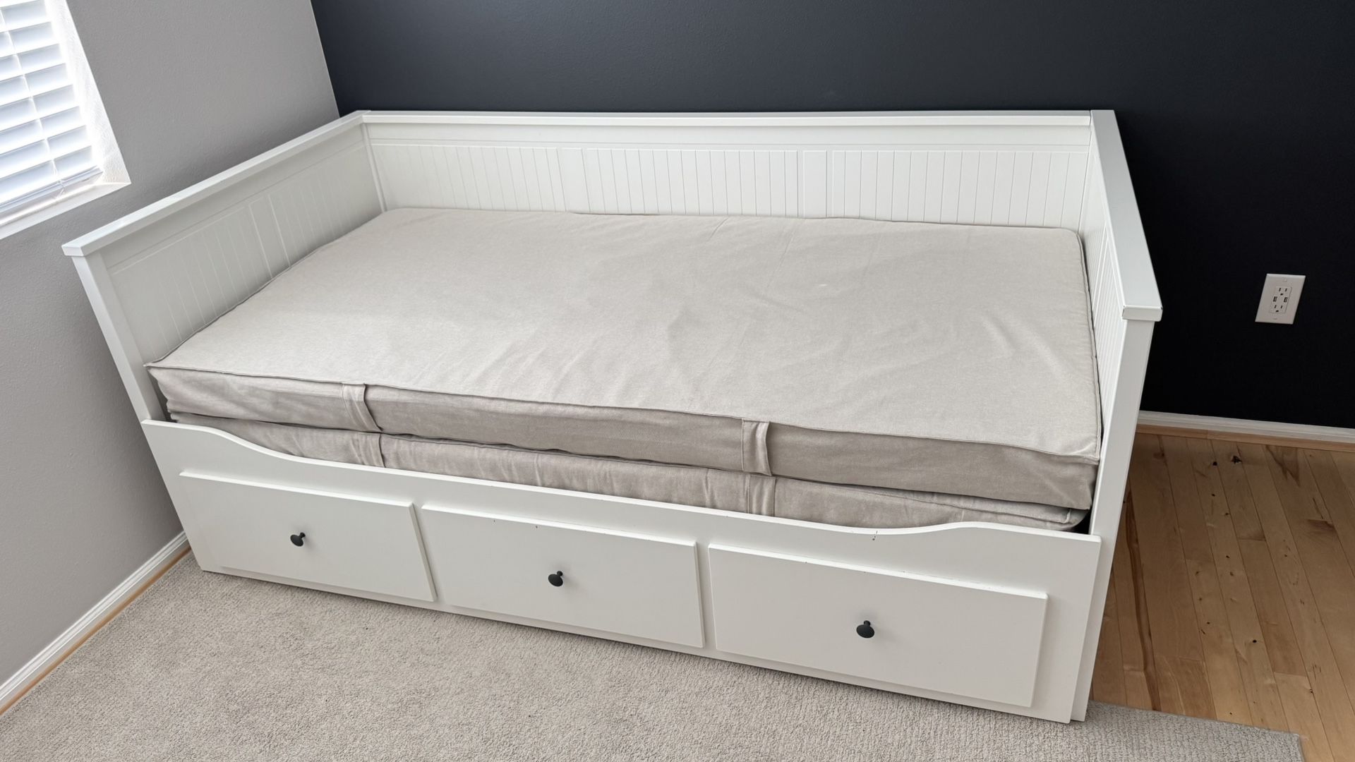 IKEA HEMNES Daybed + 2 VANNAREID Mattresses β Full Set or Separately
