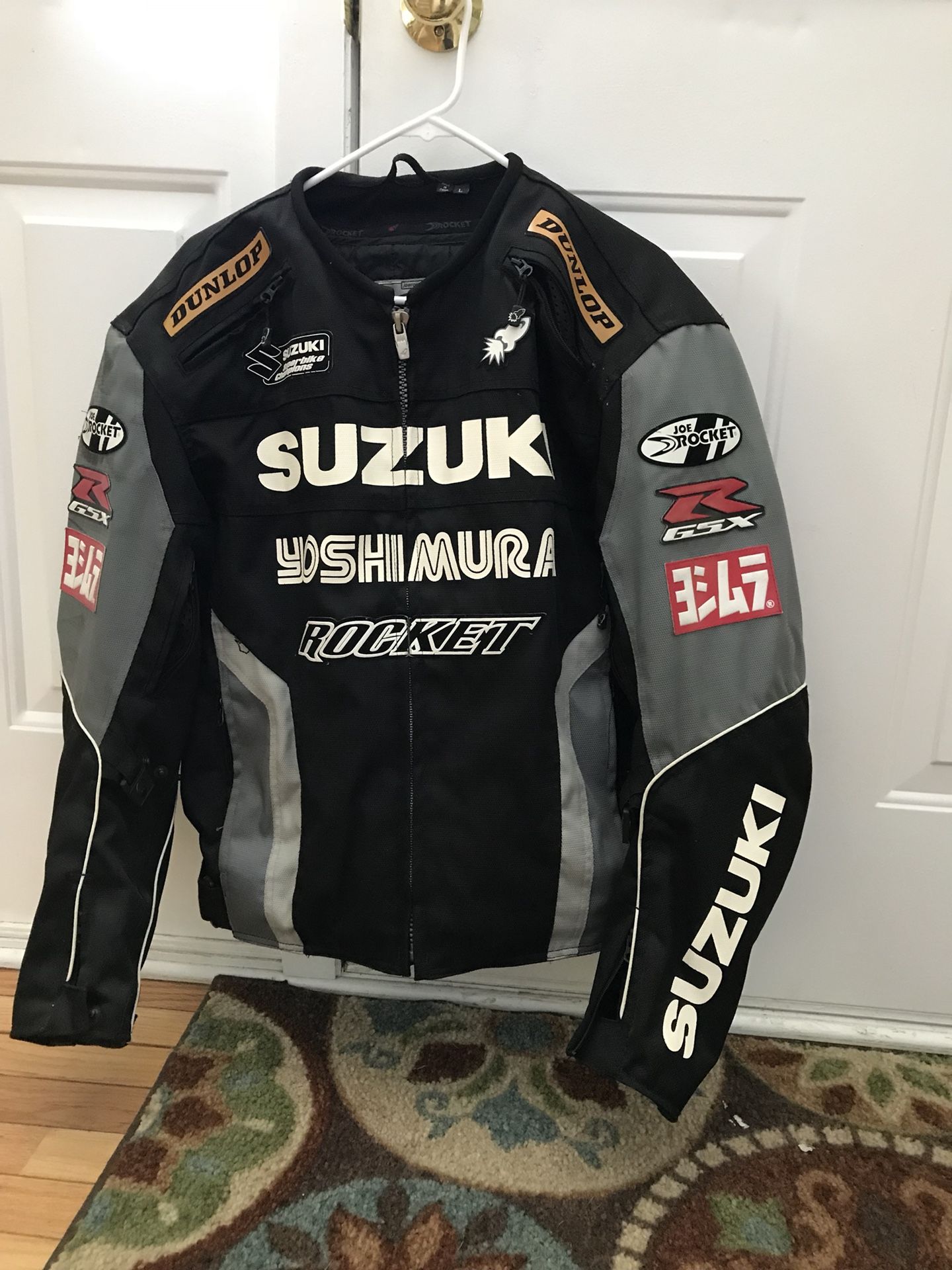 Joe Rocket Textile Mesh Suzuki GSXR Motorcycle Jacket