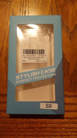 Galaxy S9 clear case new in box