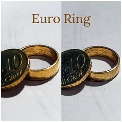 Handcrafted Euro Rings