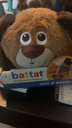 Wag n waddle walking plush dog