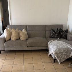 Grey Sectional Couch