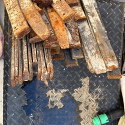 Kobalt Low Profile Black Tool Box &  3’ Metal Stakes