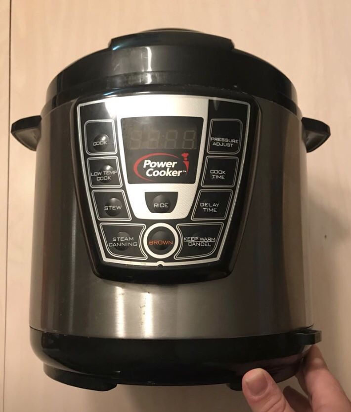 Power Cooker PC-WAL1 6 Quart Digital Electric Pressure Cooker & Canner for  Sale in West Palm Beach, FL - OfferUp