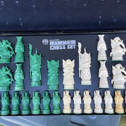 Vintage Tag Mandarin Chess Set
