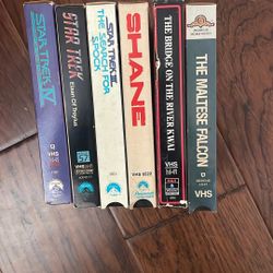 Star Trek and various VHS 
