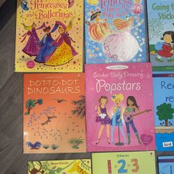 Usborne Sticker Books-LOTS!!