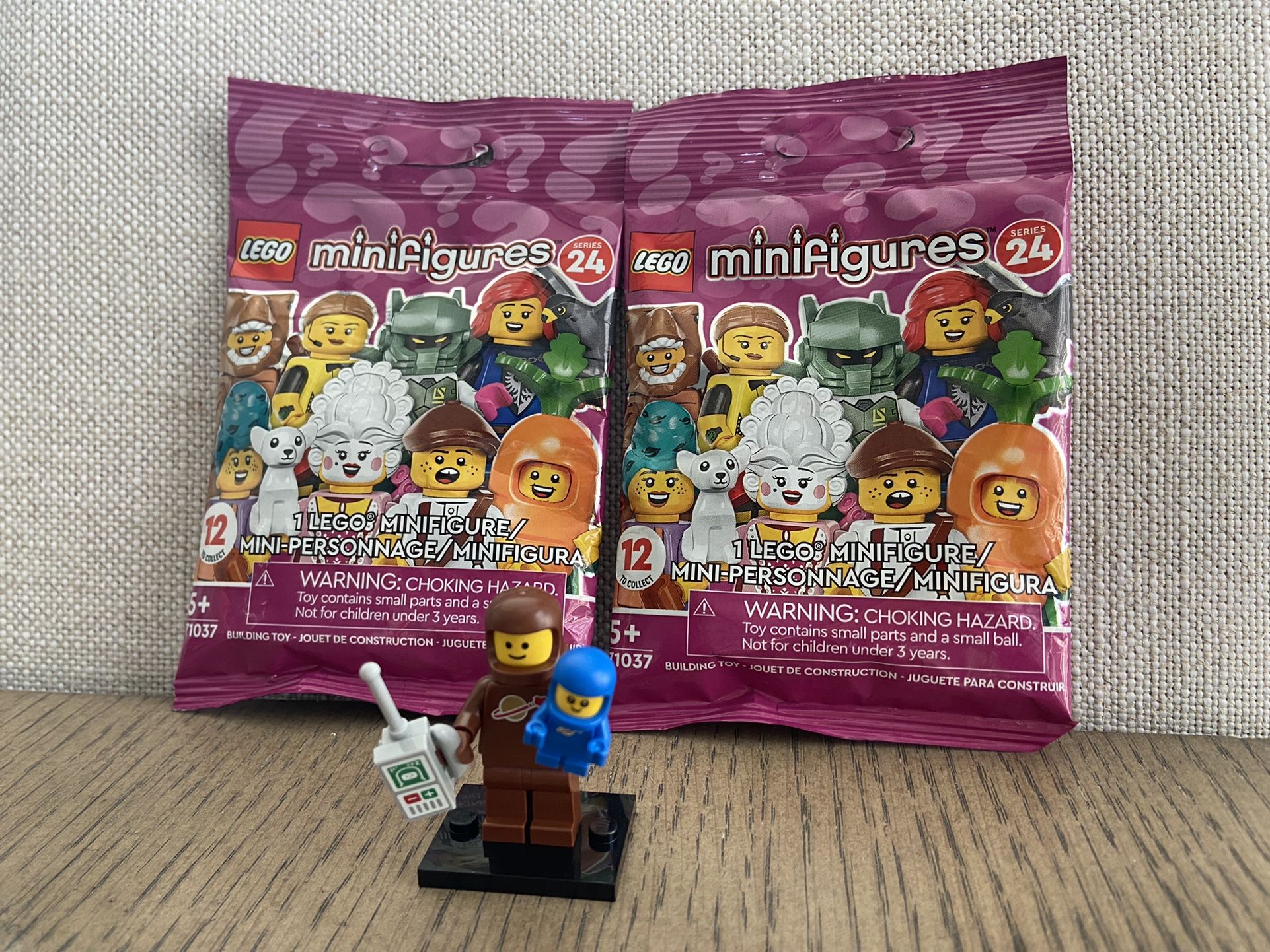 Lego Minifigures 24 Brown Spaceman