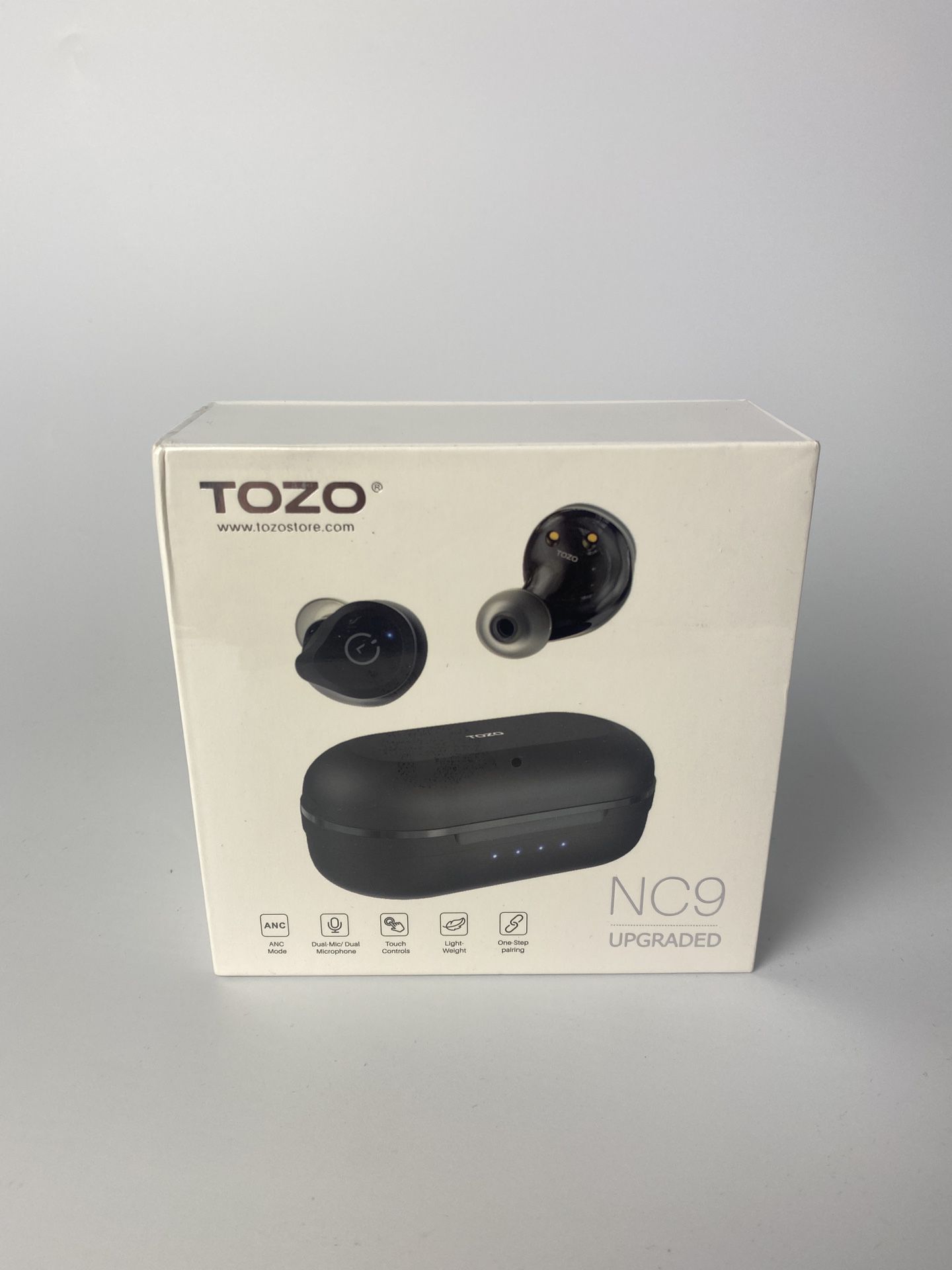 TOZO NC9 Hybrid Active Noise Cancelling Wireless Earbuds (Upgraded)
