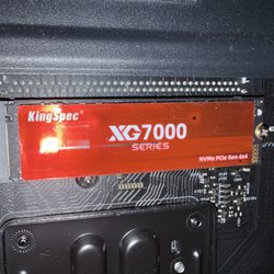 KingSpec XG7000 Series 2TB NVMe PCIe Gen 4x4 SSD