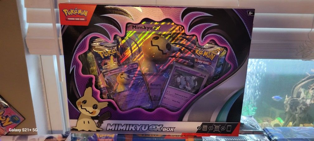 MIMIKYU eX Box (4-Boosters) FUSION STRIKE & SILVER TEMPEST