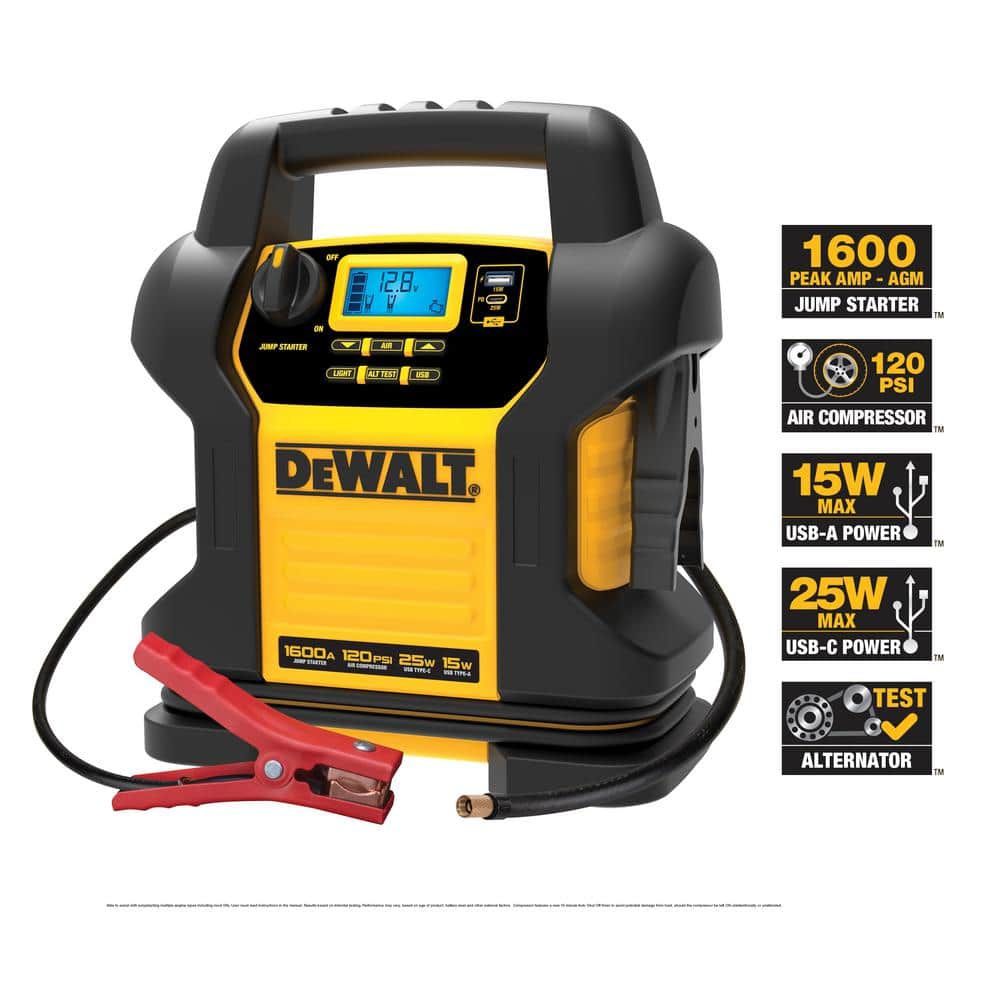DeWalt Jumper Starter w/ Compressor