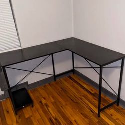 Brand New L Shaped Computer Desk (Black,White,Grey,Rustic available)
