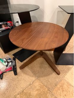 Wooden side table