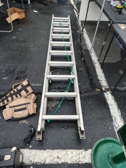 20ft aluminum extension ladder
