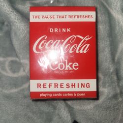 Unopened 2010 Coca-Cola Playing Cards