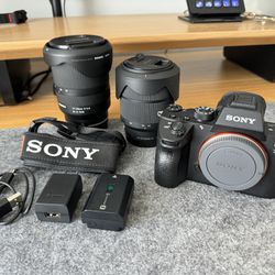 Sony Alpha A7 III w/ Kit Lens + Tamron 12-28mm f/2.8