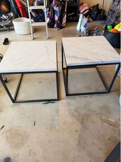 Restoration Hardware end tables