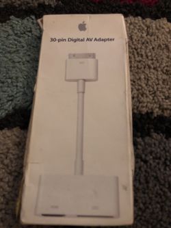30 pin Digital AV Adapter
